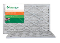 AFB Bronze MERV 6 12x25x1 Pleated AC Furnace Air Filter. Filters. 100% produced in the USA. (Pack of 2)