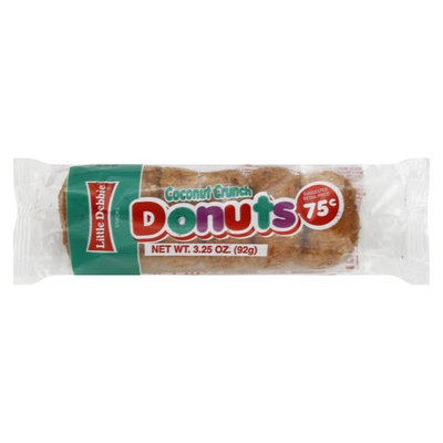Little Debbie Coconut Crunch Donuts 3.25oz