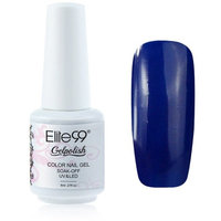 Elite99 Gelpolish Soak-off Gel Nail Polish UV LED Nail Art Mazarine Blue 8ml 1414