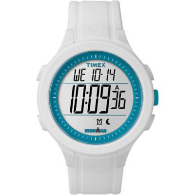 Timex(R) Ironman Classic 30 Full-Size Watch- TW5M148009J, White
