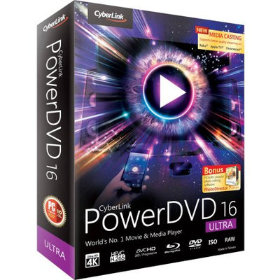 Spa Inc Consign Cyberlink PowerDVD v.16.0 Ultra - Video Editing - Box - PC