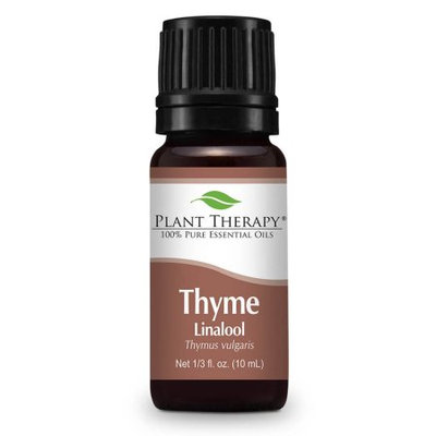 Plant Therapy Essential Oils Plant Therapy Thyme Linalool Essential Oil. 100% Pure, Undiluted, Therapeutic Grade (10 ml)