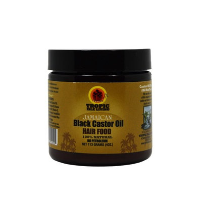 Tropic Isle Living Coconut Jamaican Black Castor Oil Hair Food, 4 Ounce