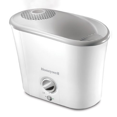 Honeywell HWM340W Humidifier, Easy To Care Warm Mist For Large Rooms White
