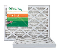 AFB Bronze MERV 6 14x36x2 Pleated AC Furnace Air Filter. Filters. 100% produced in the USA. (Pack of 2)