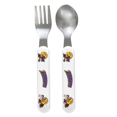 NCAA Utensil / Utensil Set Team Color, Purple/Gold