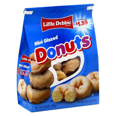 Mckee Foods Little Debbie Mini Glazed Donuts 10.5oz