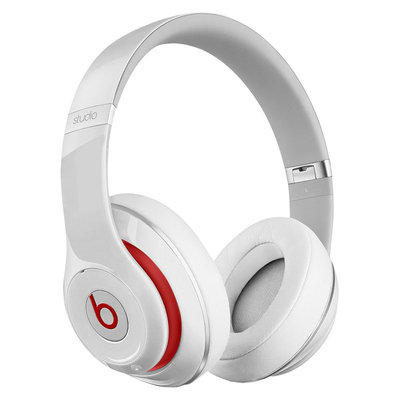 Beats by Dr. Dre Studio Wireless Headphones - White.