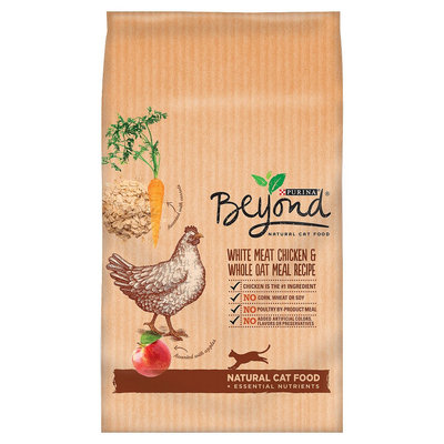 Purina Petcare Purina Beyond White Meat Chicken & Whole Oat Meal Recipe Cat Food 3 lb. Bag