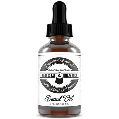 Grow A Beard Oil - Organic With Argain Fragrance - Add Shine & Style In Your Beard - Smooth Shape And Moisturize - Relieves Itching for Strong & Healthy Beard - Vegan Friendly For All Beards – 2oz