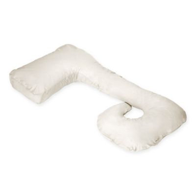 Today's Collection White Cozy Cuddler Body Positioning Maternity Pillow