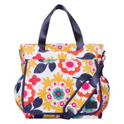 Trend Lab French Bull Tote Diaper Bag Sus Multi - Trend Lab Diaper Bags & Accessories
