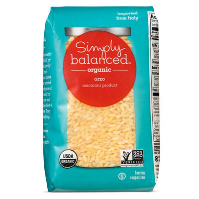 Simply Balanced Organic Orzo 16oz
