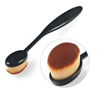 Snowfoller Perfect Makeup Brush for Your Concealer, Contour Kit and Face Powder Foundation Best Oval Makeup Brush
