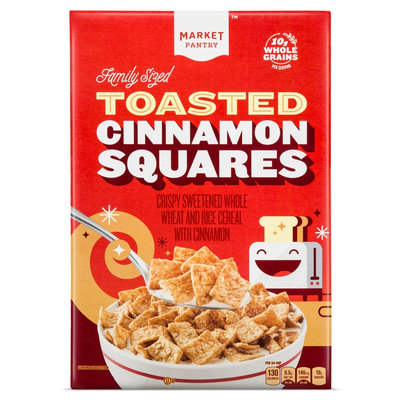 Gilster--mary Lee Cereal Toasted Cinnamon Square 20.25 oz - Market Pantry