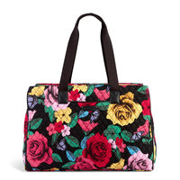 Vera Bradley Triple Compartment Travel Bag in Havana Rose