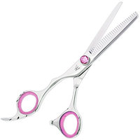 Washi Beauty - Lefty Cotton Candy 30 Tooth Pink Thinning Shear 5.5” Length