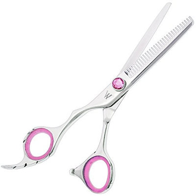 Washi Beauty - Lefty Cotton Candy 30 Tooth Pink Thinning Shear 5.5” Length