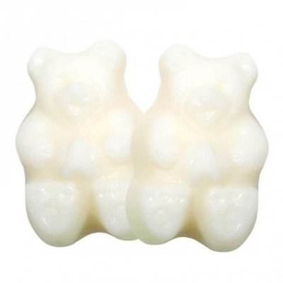 Albanese Confectionery Albanese White Strawberry Banana Gummy Bears, 10LBS