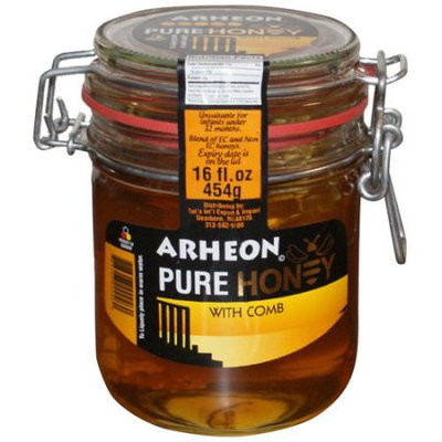 Arheon Pure Honey with Comb, 16 fl oz