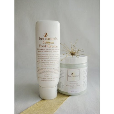 Bee Naturals, Ultimate Foot Cream - Treats Dry, Cracked and Callous Feet - See and Feel Immediate Results