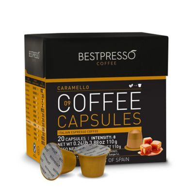 Bestpresso 20-Count Caramello Pack Nespresso® Compatible Gourmet Coffee Capsules