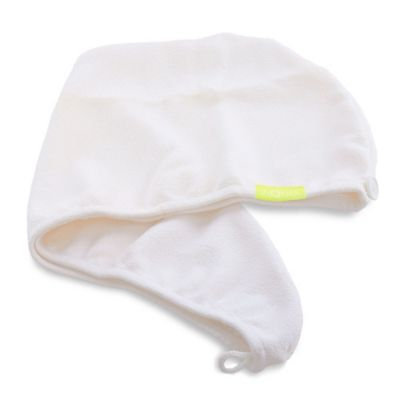 Aquis® Super Absorbent Hair Turban in White