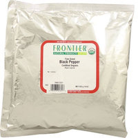 Frontier Natural Products Organic Black Pepper Fine Grind 1 lb