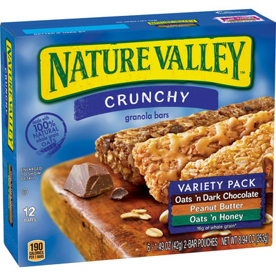 General Mills Natr Val Bar Variety Pack 8.9OZ