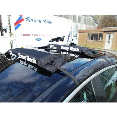 MP Essentials Soft & Secure Car Carrier Easy Rack Roof Rack (Max Load 65kgs) - Fits 4 Door Models & 2 Door Models with Opening Back Windows