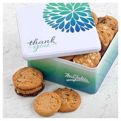 Mrs. Fields Thank You Tin Cookies - 24ct