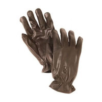Bob Allen Leather Unlined Gloves (Brown, Large)