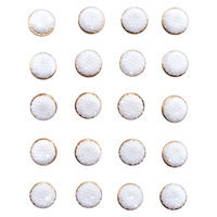 Threshold Milk Glass Push Pins Multi-colored