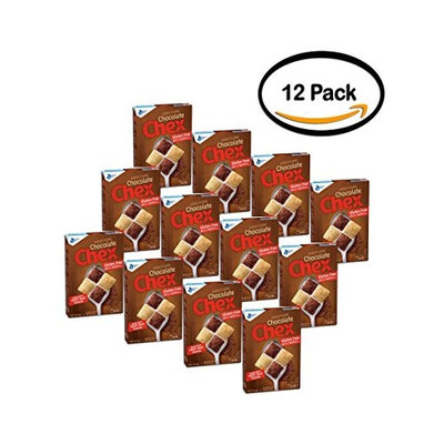 PACK OF 12 - Chocolate Chex Cereal, Gluten-Free Cereal, 12.8 oz, 12.8 OZ