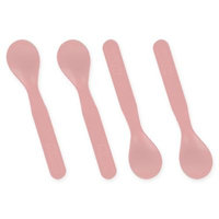 Pacific Baby 585 Bamboo Feeding Spoon - Orange Pack of 4