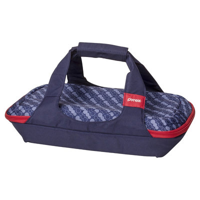 Pyrex Printed Portable Bag, Blue