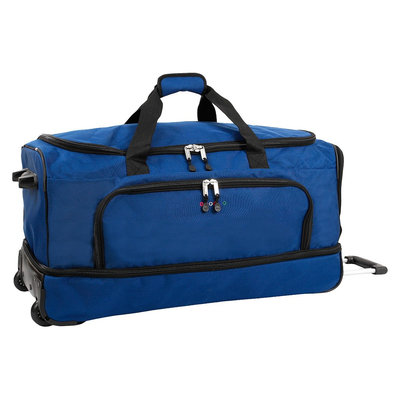 J World Piton 18.5 Drop Bottom Duffel Bag - Navy, Blue