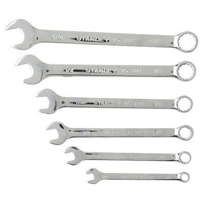 Stanley Combination Wrench Set-SAE (6 Piece)
