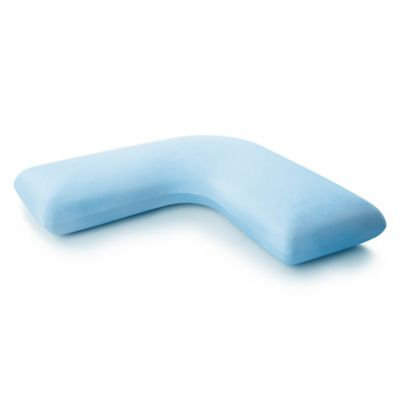 Z Gel Memory Foam L-Shape Pillow for Side Sleeping Comfort