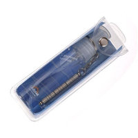 Eyeglass Cleaning & Repair Kit; 1oz Bottle Cleaning Spray, Microfiber Cleaning Cloth, Keychain Screwdriver, Clear
