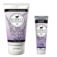 Dionis Goat Milk Skincare Gift Set - Sugar Scrub & Hand Cream in