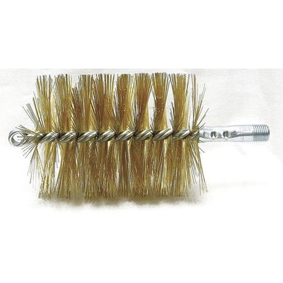 TOUGH GUY 3EDJ9 Tube Brush, Dia 3 1/2,1/4 MNPT, Length 8