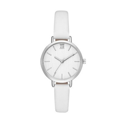 Women's Value Roman Strap Watch - A New Day Silver