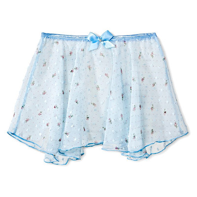Danz N Motion by Danshuz Girls' Floral Tutu - Light Blue M, Lite Blue