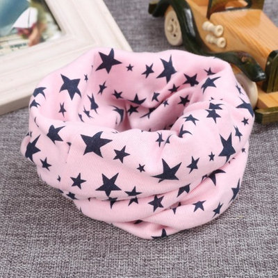 Kids Neck Warmer Child Snood Stars Printed Snood Outdoor Long DEAML
