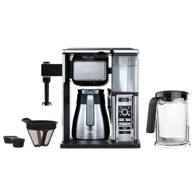 Ninja Coffee Bar™ 50 oz. Stainless Steel Brewer System in Black