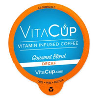 VitaCup Vitamin Infused Coffee Pods - Gourmet Decaf Blend
