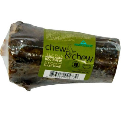 Himalayan Dog Chew Himalayan Chew & Chew Medium Smoked Bully Bone, 2.8 oz.