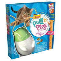 Friskies® Pull'n Play Pack String Cat Treats & Wobbert Toy