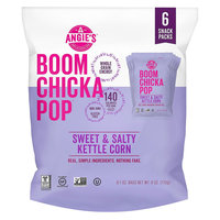 Angie's Boomchickapop Sweet & Salty Kettle Corn - 1oz 6ct